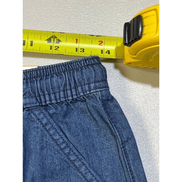 Style & Co. Womens Size Small Shorts Pull-On Mid Rise Dark Chambray - Picture 4 of 10